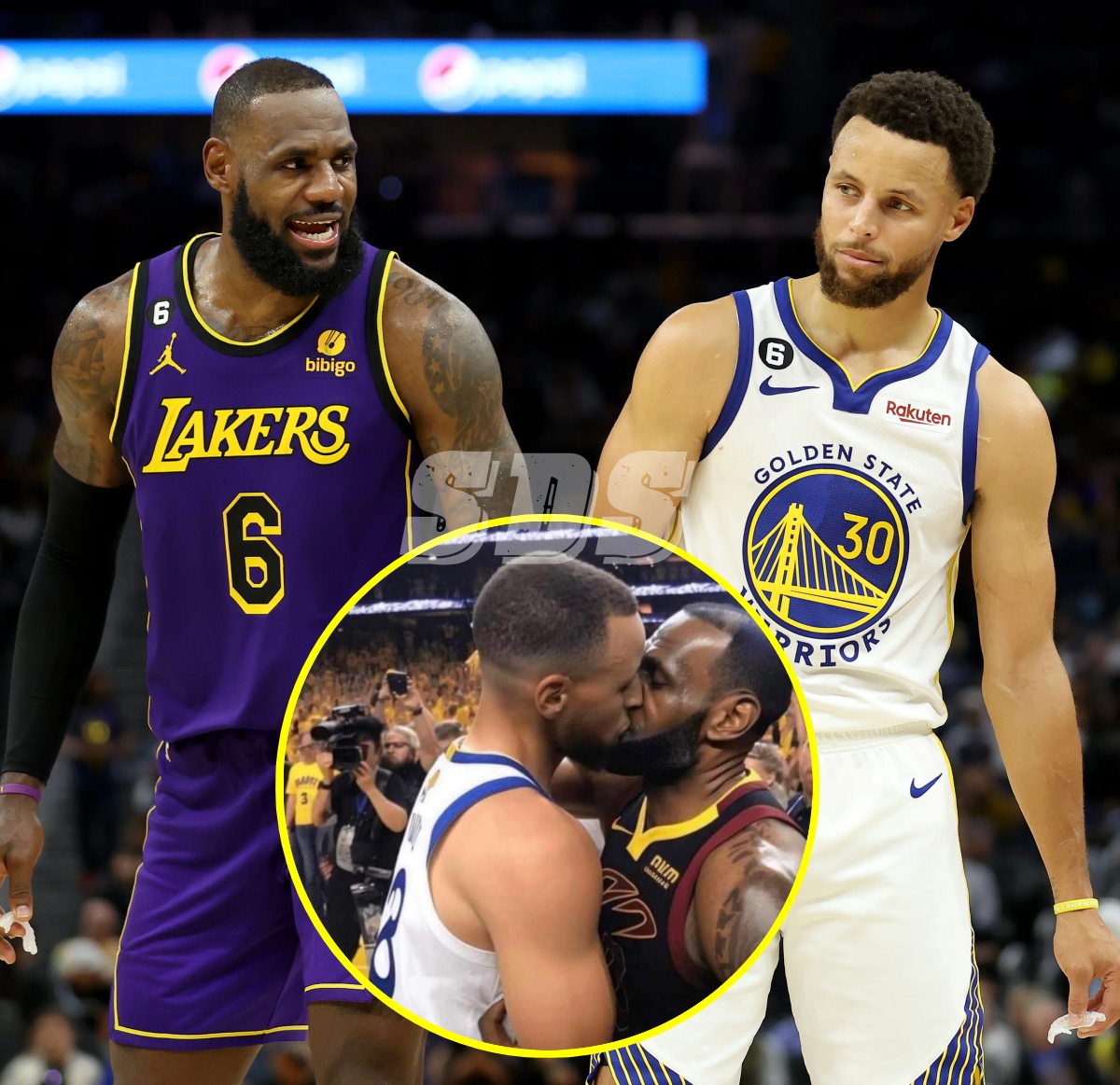 FACT CHECK: Did LeBron James Kiss Steph Curry As Claimed by Viral ...