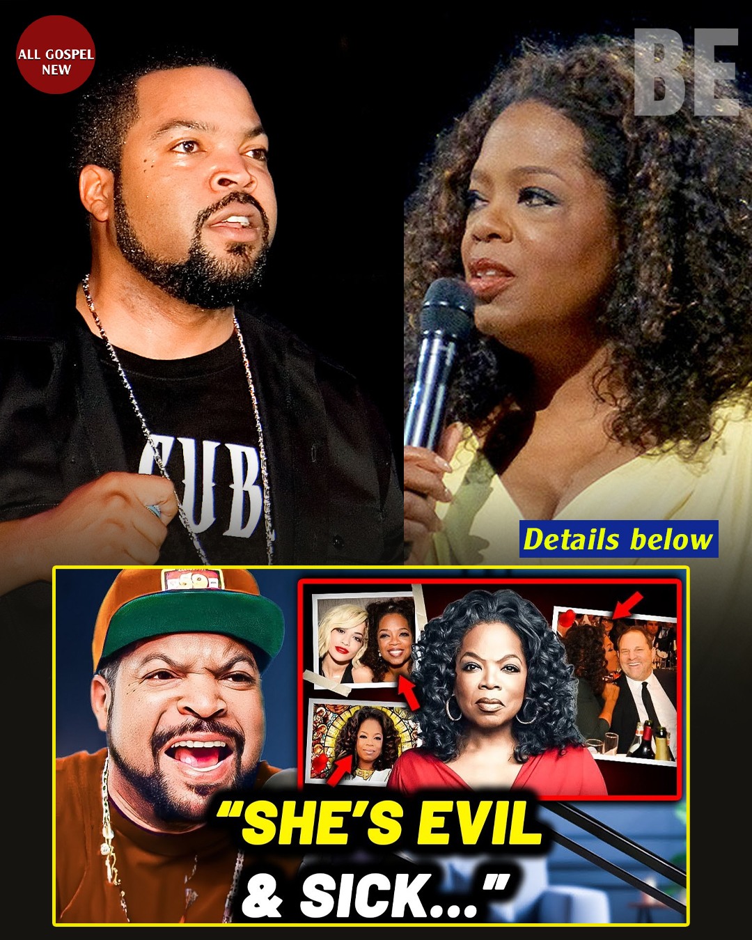 Ice Cube Drops Bombshell About Oprah & Hollywood Just Shattered The